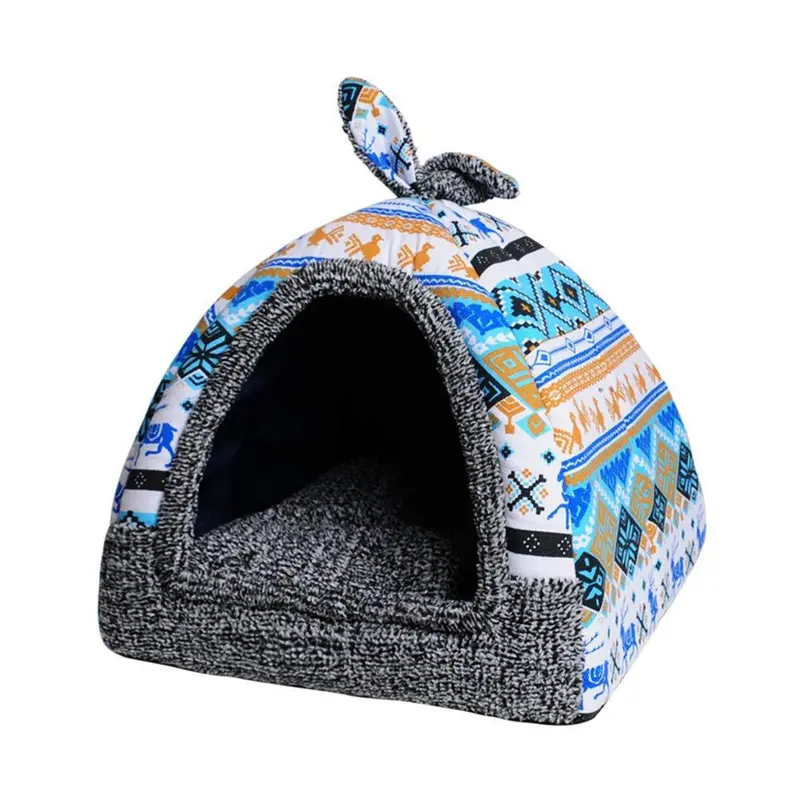 Spring Fever Fleece Pet House – Water-Resistant Indoor Bed For Guinea Pigs, Rabbits, Cats & Small Dogs 1