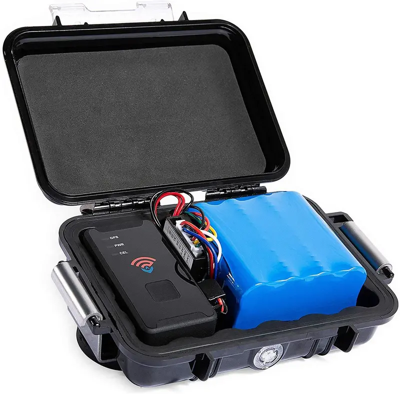Spytec Gl300Ma Bundle – 4G Lte Gps Tracker With Extended Battery Pack And Waterproof Magnetic Case 1