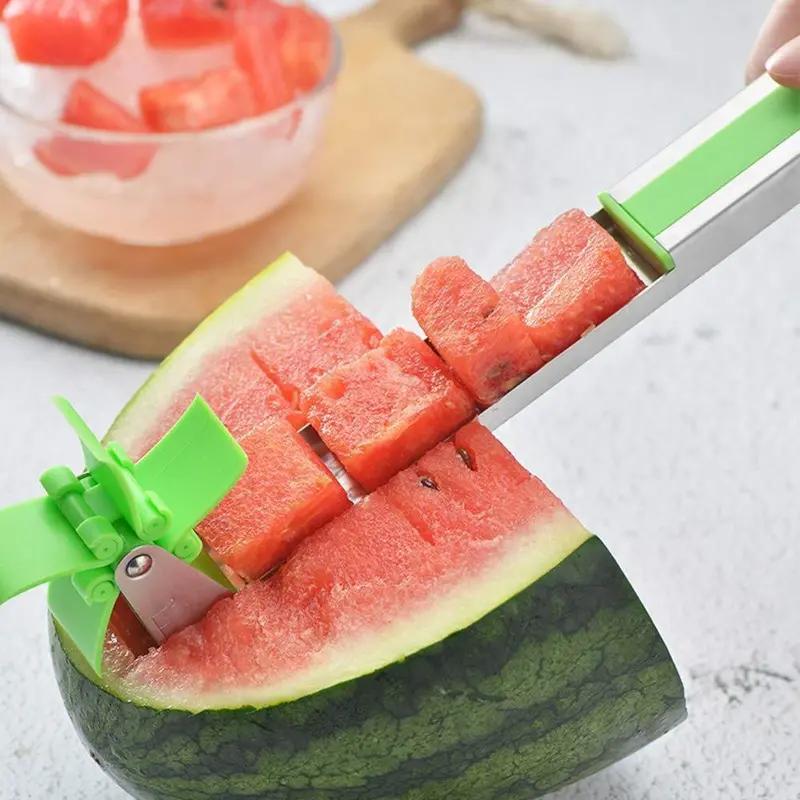 Stainless Steel Watermelon Slicer & Corer – Multi-Function Kitchen Tool For Fruits And Vegetables 1