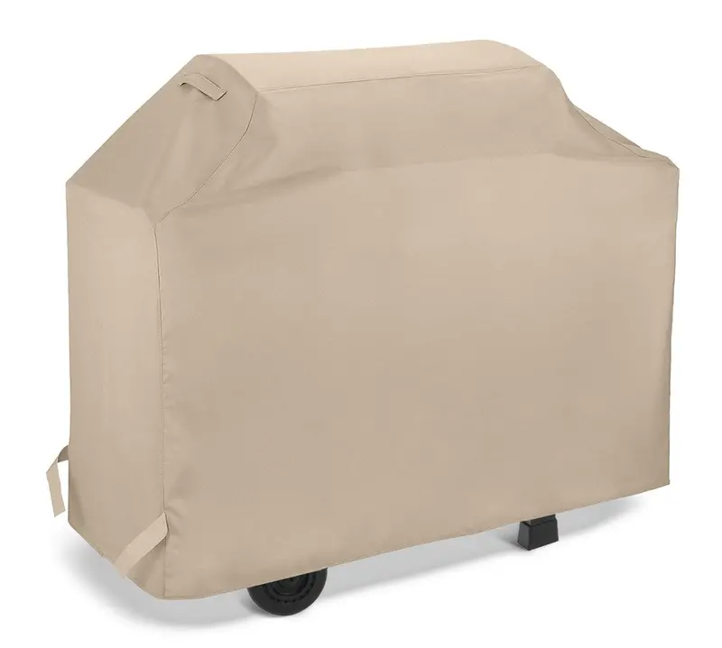 Sunpatio Heavy-Duty Gas Grill Cover – 58-Inch Waterproof, All-Weather Bbq Cover For Weber, Char-Broil, Nexgrill & Other Large Grills (Beige) 2