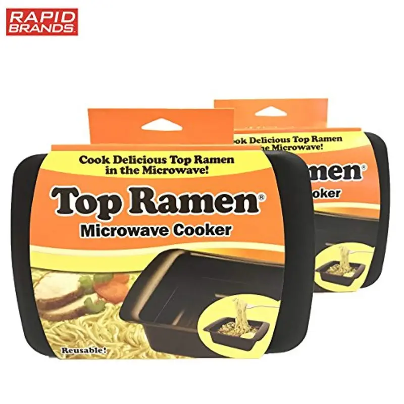 Top Ramen Rapid Cooker – 2-Pack Microwave-Safe Ramen Bowl Set – Bpa-Free, Dishwasher-Safe, Ready In Under 3 Minutes 1