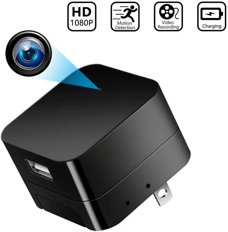 Upgraded Usb Wall Charger Spy Camera – Hd 1080P Hidden Security Cam With Motion Sensing & 128Gb Sd Support 1