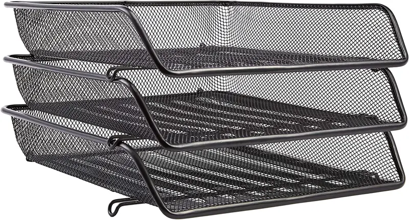 Veesun Mesh Wall Bin – Lightweight Office Folder & Document Holder 1