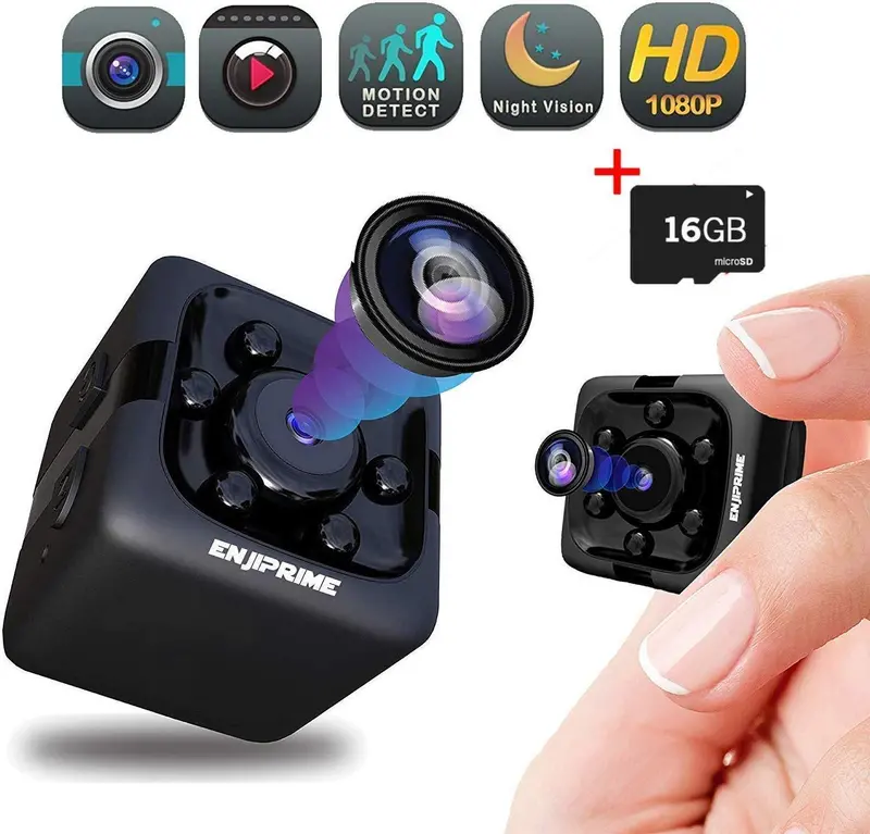 Versatile 1080P Action Spy Camera – Indoor/Outdoor Wireless Recorder With Night Vision & Hd Video Capture 1