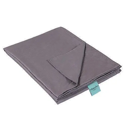 Weighted Sleep Blanket – 12 Lb Medium-Size (48" X 78") Cotton Cover For Adults Seeking Deep Pressure Therapy And Restful Sleep 1