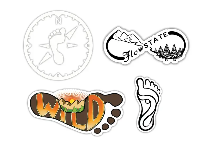 Wildlife-Inspired Sticker Collection 1