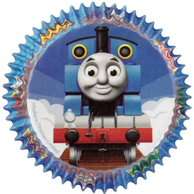 Wilton Thomas The Tank Engine Baking Cups – 50-Pack Standard Cupcake Liners For Kids' Treats 1