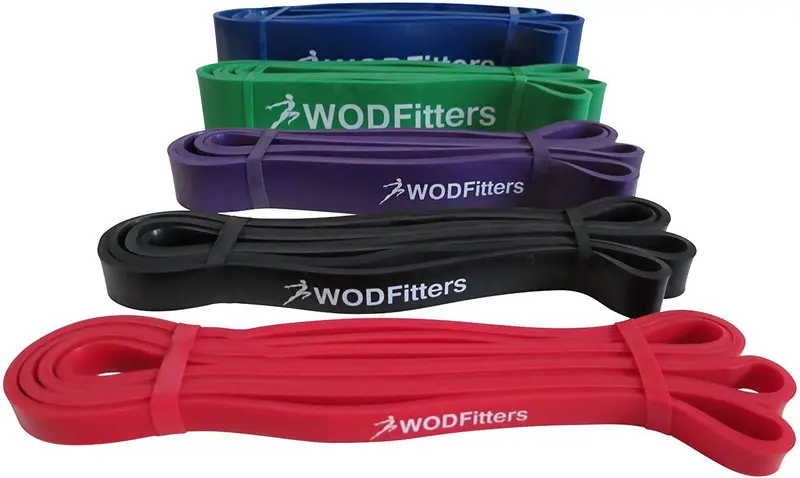 Wodfitters Pull-Up Assistance Bands – Durable Mobility & Powerlifting Bands In Single Or Set Options 1